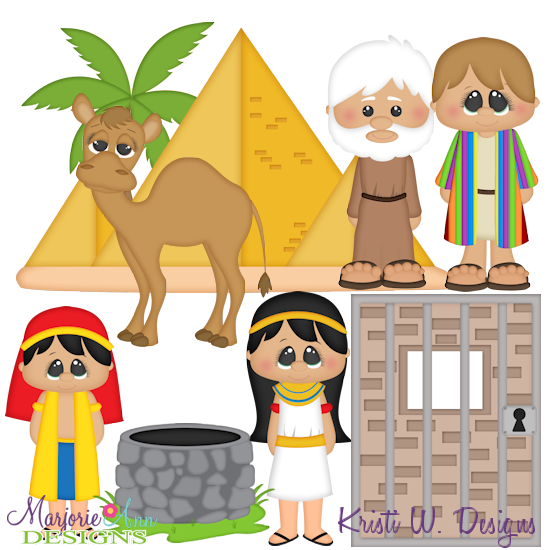 Joseph Coat Of Many Colors Cutting Files + Clipart - Click Image to Close
